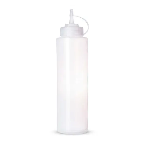 Botella para Salsas de Plastico de 32 Onzas Transparente MASTER CHEF BS32SB