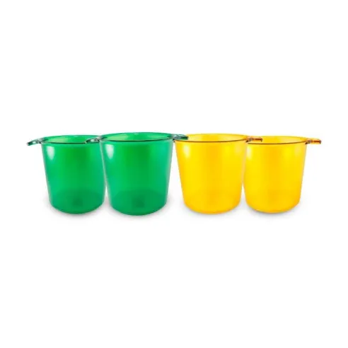 Hielera Grande con Manijas de Poliestireno Color Verde de 10 Litros MASTER CHEF IB02V