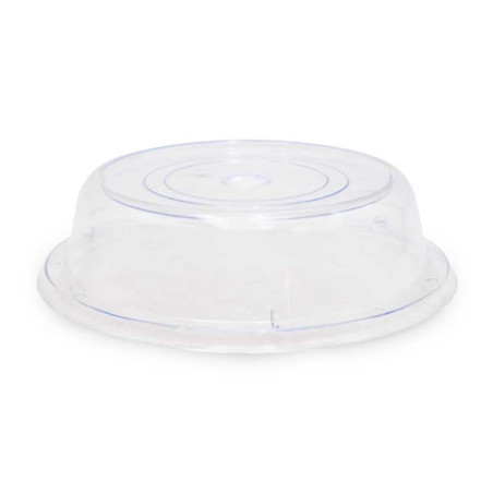 Tapa Plato de Policarbonato Color Transparente de 24 x 6.6 Centimetros MASTER CHEF DC0033