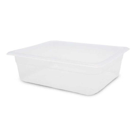Bandeja Transparente de Polipropileno de 1/2 x 4 Pulgadas MASTER CHEF 2124P