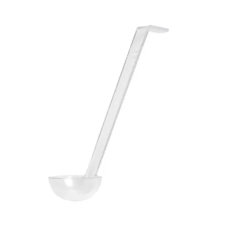 Cucharon Transparente de Policarbonato de 5.2 x 31 Centimetros MASTER CHEF PC003
