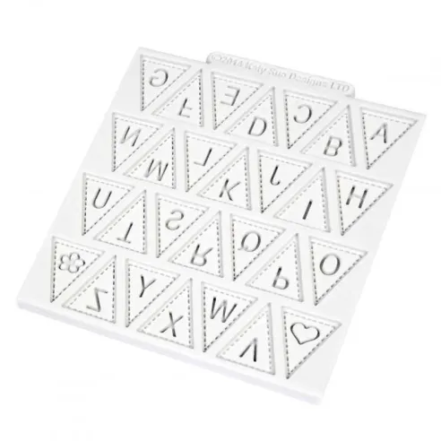 Molde de Silicon para Fondant Diseno del Abecedario de 11.5 x 6.5 Centimetros MASTER CHEF 0760287