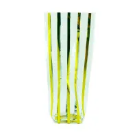 Bolsa de Golosinas de Celofan de 10 x 22 Centimetros de Color Dorado, Paquete de 100 Unidades MASTER CHEF 0761032