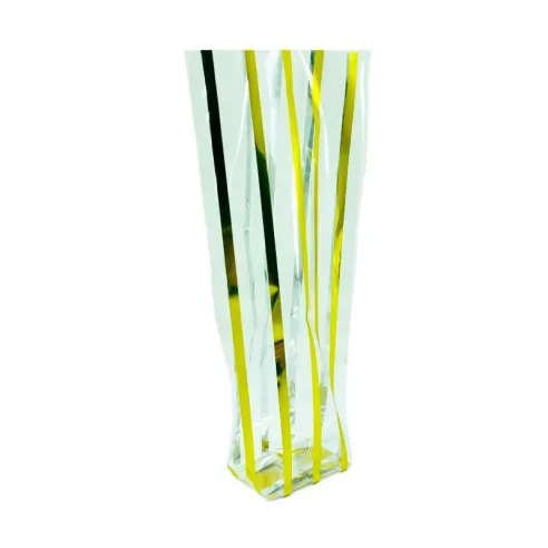 Bolsa de Golosinas de Celofan de 10 x 22 Centimetros de Color Dorado, Paquete de 100 Unidades MASTER CHEF 0761032