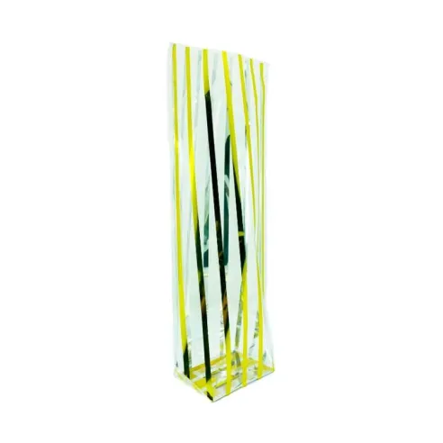Bolsa de Golosinas de Celofan de 14 x 30.5 Centimetros de Color Dorado, Paquete de 100 Unidades MASTER CHEF 0761034