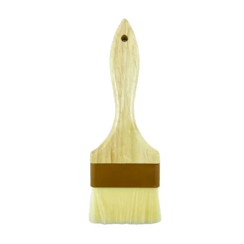 Brocha con Cerda de Nylon con Puno de Madera de 3 Pulgadas MASTER CHEF 0761039