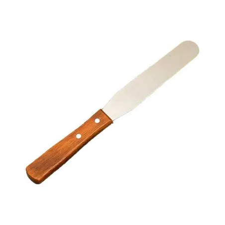 Espatula Recta con Mango de Madera de 4 Pulgadas MASTER CHEF 0761073