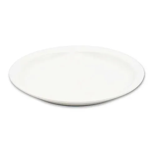 Plato Redondo de Melamina de 9 Pulgadas, Color Beige  MASTER CHEF V-23-TAN