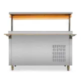 Mesa Frias para Buffet de 4GN de 110V de 132 x 143 x 93 Centimetros QUANTUM PRO MR4