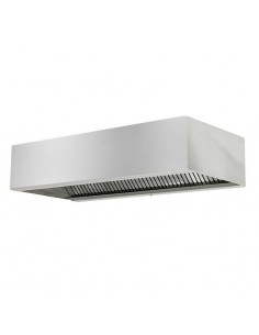 Campana de Extraccion de Acero inoxidable de 120 x 44 x 28 Pulgadas QUANTUM PRO HOOD120