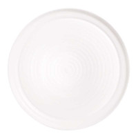 Plato de Vidrio Redondo Evolutions de 32 Centimetros de Color Blanco ARCOROC V1780