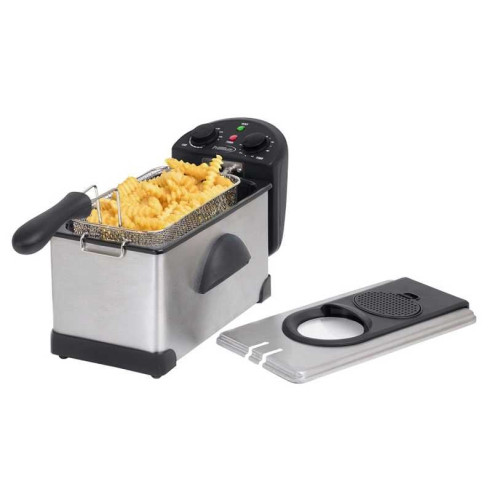 Freidora de Acero Inoxidable de 3 Litros de 1500W PREMIUM PDF302T