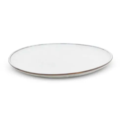 Plato de Ceramica Redondo de 20 Centimetros de Color Blanco BELLARTE LDX-P00637