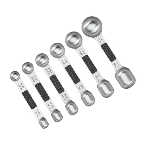 Cucharas para Medir de Acero Inoxidable, Set de 6 Unidades CUISINART CTG-00-6MSP