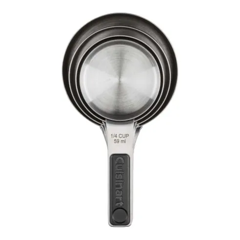 Tazas para Medir Magneticas de Acero Inoxidable, Set de 4 Unidades CUISINART CTG-00-4MMC