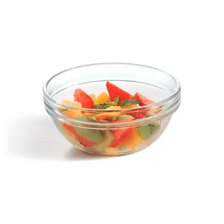 Bowl de Vidrio Redondo Empilable de 12 Centimetros ARCOROC 10000