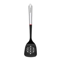 Espatula Volteadora Ranurada de Acero Inoxidable de Coleccion Fusion Pro CUISINART CTG-14-LTR