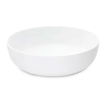Plato Redondo Coupe Hondo de Porcelana 10 Pulgadas Blanco ARNI C1462