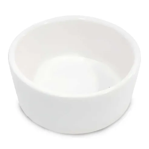 Bowl Mini Redondo de Porcelana de 7 x 3.5 Centimetros Blanco ARNI C1572