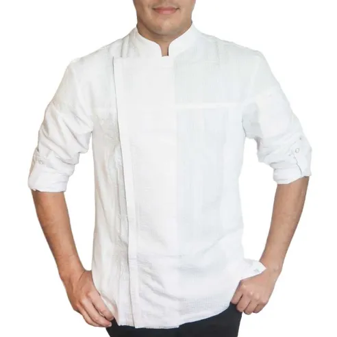 Gabacha para Chef Cool Vent de Color Blanco Talla L CHECKEDOUT CU1128C0200AC-L