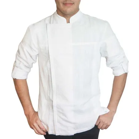 Gabacha para Chef Cool Vent de Color Blanco Talla XL CHECKEDOUT CU1128C0200AC-XL