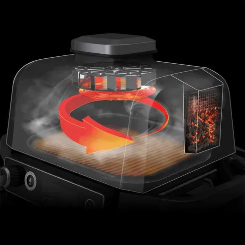 Parrilla Electrica Ninja 7 en 1 Master Grill | Modelo OG701 WoodFire NINJA OG701