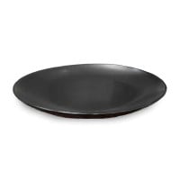 Plato Redondo Coupe de Porcelana de 10.5 Pulgadas Negro Mate ARNI CS4232-25