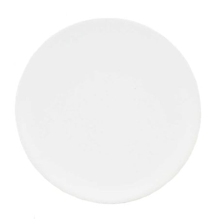 Plato Redondo Coupe de Porcelana 9 Pulgadas Blanco Mate ARNI CS0024-01