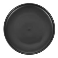 Plato Redondo Coupe de Porcelana 10 Pulgadas Negro Arenoso ARNI C1565-J09 2