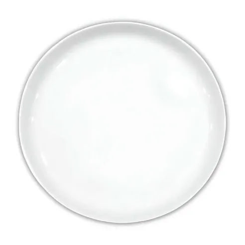 Plato Redondo Coupe de Porcelana 8.5 Pulgadas Blanco ARNI C1564