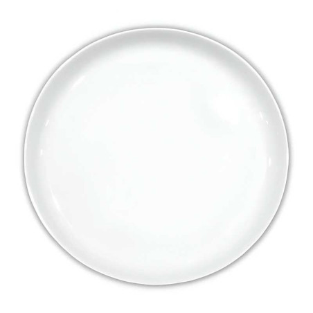 Plato Redondo Coupe de Porcelana 8.5 Pulgadas Blanco ARNI C1564