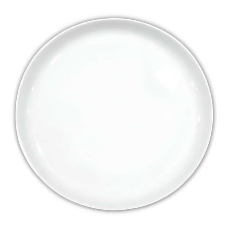 Plato Redondo Coupe de Porcelana 10 Pulgadas Blanco ARNI C1565
