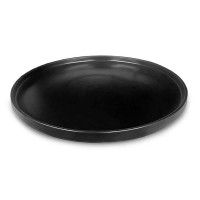 Plato Redondo Coupe de Porcelana 12 Pulgadas Negro Mate ARNI C1566-25