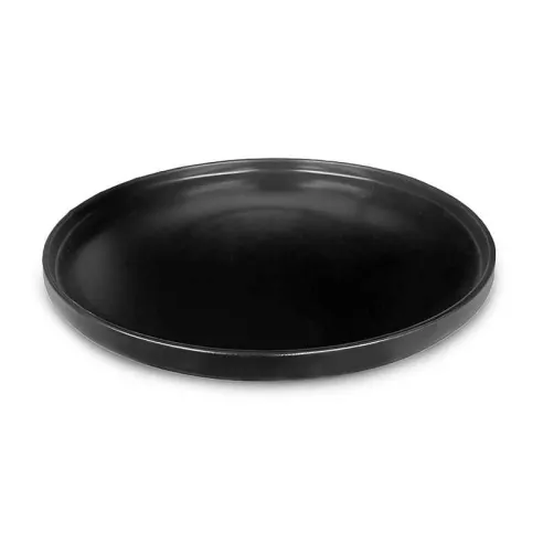 Plato Redondo Coupe de Porcelana 10 Pulgadas Negro Mate ARNI C1565-25