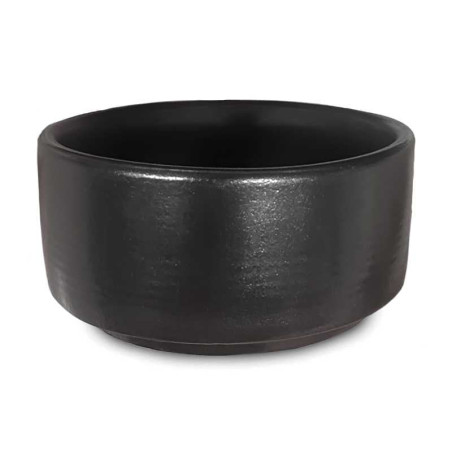 Bowl Mini Redondo de Porcelana 7 x 3.5 Centimetros Negro Mate ARNI C1572-25