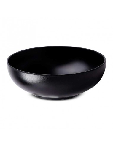 Bowl Redondo Coupe de Porcelana 6.5 Pulgadas Negro Arenoso ARNI C1680-J09