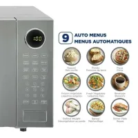 Horno de Microondas de 1.2 Pies Cubicos de 1000W Color Plateado WESTINGHOUSE WKMWW3048 2