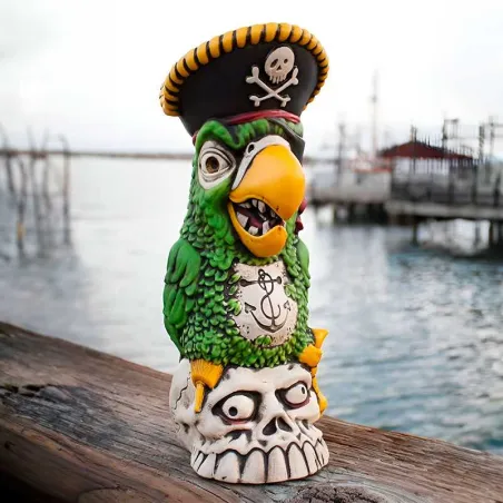 Taza Tiki de Ceramica Loro Pirata 500 Mililitros MASTER CHEF 9892552