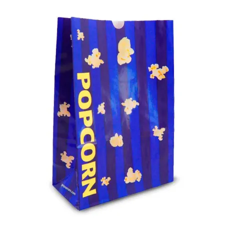 Bolsa Desechable para Palomitas de Color Morado Laminado, Paquete de 25 Unidades GOLD MEDAL 2210/HJ