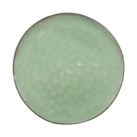 Plato Redondo de Ceramica 27.8 Centimetros Verde Musgo BELLARTE LDX-P00535 2