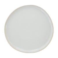 Plato Redondo de Ceramica 26.5 Centimetros Blanco Hueso BELLARTE LDX-P00356 2