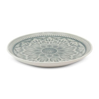 Plato Redondo de Ceramica 21 Centimetros BELLARTE LDX-P00616