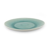 Plato Redondo de Ceramica 27.8 Centimetros Verde BELLARTE LDX-P00127