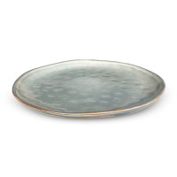 Plato Austin Redondo Coupe de Ceramica 11.5 Pulgadas Color Verde/Gris MASTER CHEF AZ15-2