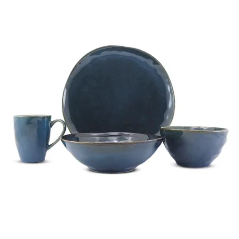Jarra Varsovia de Ceramica 260 Mililitros Color Azul MASTER CHEF AZ1-7