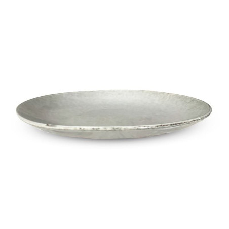 Plato Chicago Coupe de Ceramica 11 Pulgadas Color Crema MASTER CHEF AZ14-1