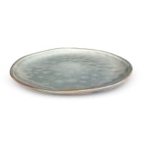 Plato Austin Redondo Coupe 11.5 Pulgadas Color Gris/ Verde MASTER CHEF AZ15-1