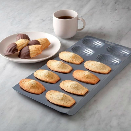 Molde para Galletas Madeleine, 12 Cavidades. FOX RUN BRANDS 44925