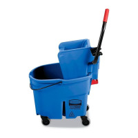 Carrito Escurridor de 35 Cuartos, Color Azul  RUBBERMAID FG758888BLUE 2