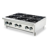 Cocina de Gas de 6 Quemadores QUANTUM PRO PCV-6